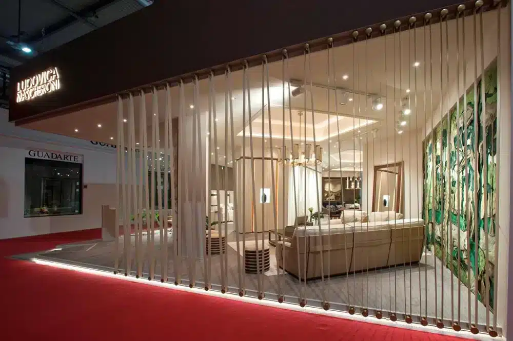 Stand per il Salone del Mobile Milano Allestimenti Su Misura per Design e Arredamento